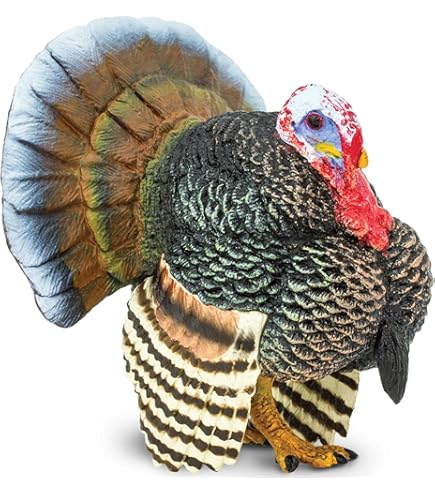 Papo - Hand Painted Figurine - Turkey - Farm Animals - Collectable - For Children - Boys And Girls - From 3 Years