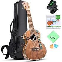 Amazon.co.jp: Hricane Ukulelelele、コンサートウクレレコア23