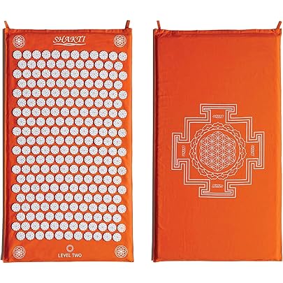 Amazon | Shakti Acupressure Mat Saffron Level 2, Sustainable