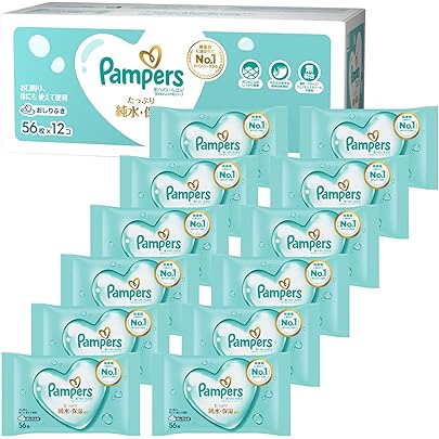 Amazon.co.jp: 【おしりふき】パンパース 肌へのいちばん 672枚