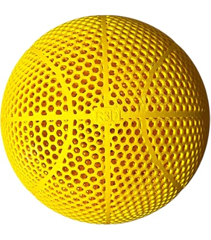 Amazon.co.jp: エアレスバスケットボール 3Dプリント バスケ 7号