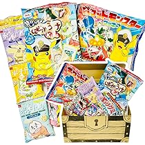 Amazon | 宝箱入り！ 新☆ポケモン お菓子 7種類 合計7点