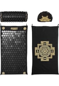 Amazon | 【正規品】シャクティ 指圧マット レバル② 黒、長めの専門家