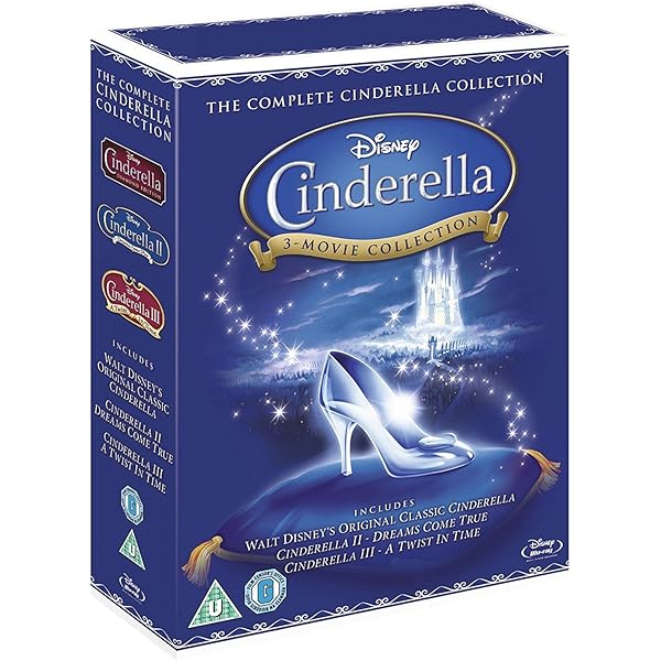 Amazon.co.jp | Cinderella 3-Movie Collection Trilogy 1, 2, 3