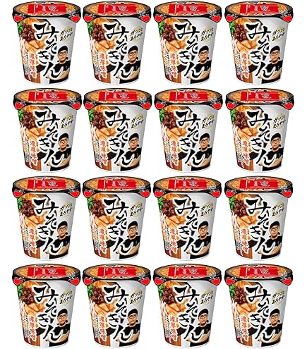 Amazon.co.jp: みそきん 味噌きん 3個セット 濃厚味噌ラーメン カップ