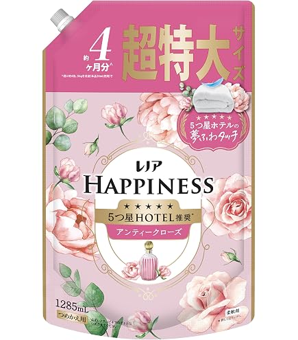 Amazon.co.jp: レノア ハピネス【大容量】5つ星ホテルの夢ふわタッチ