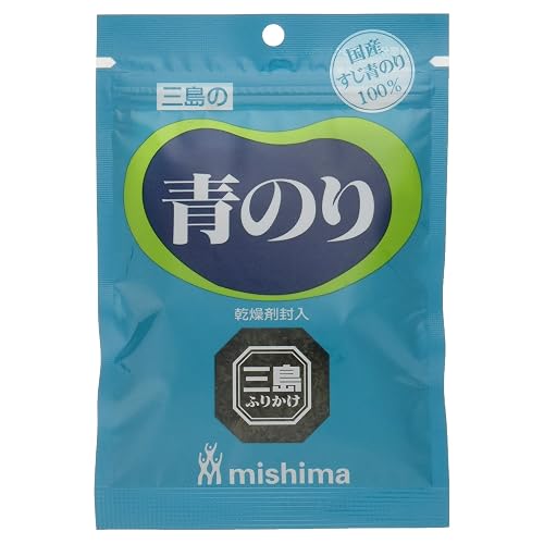 ミシマ 三島の青のり 国産すじ青のり100％