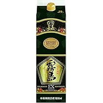 Amazon.co.jp: 焼酎 芋焼酎 黒霧島EXパック 1.8L12本（2ケース分