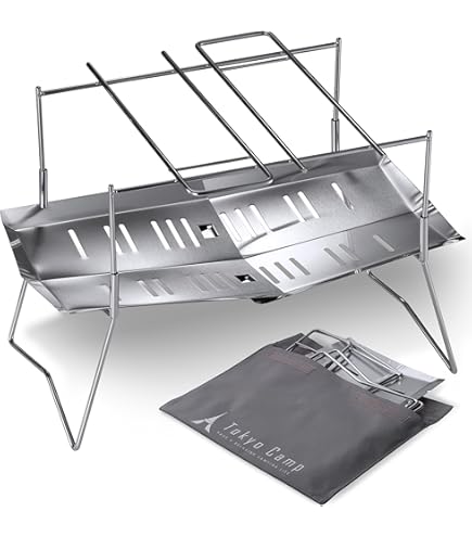 Amazon | CAMPOOPARTS A4ソロ焚火台 火星人Kayak（カヤック