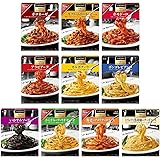 【Amazon.co.jp限定】 エスビー食品 予約でいっぱいの店のパスタソース 10種セット ※時期によりセット内容に変更あり