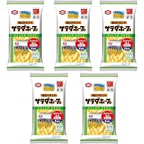 Amazon.co.jp: 亀田製菓 サラダホープ 75g(6袋詰) ×5袋 : 食品・飲料・お酒