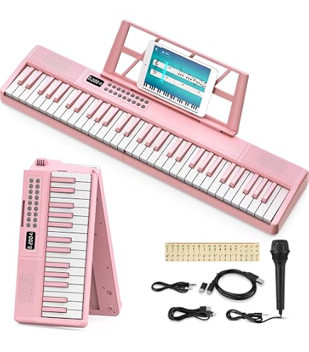 Amazon | RoastMe 電子ピアノ 88鍵盤 折り畳み MIDI対応 コンパクト
