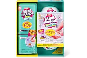 Mini Brands Fill The Fridge S1 Playset + 2 INT Capsules