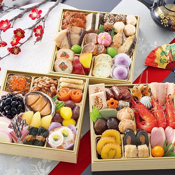 Amazon.co.jp: 快適生活 冷凍 京都祇園「閼伽井」監修・豪華三段