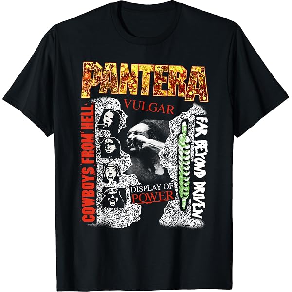 Amazon | Pantera 公式ブラックパンサー Tシャツ | Tシャツ