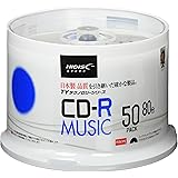 MAG-LAB HI-DISC CD-R 音楽用 32倍速 80分 50枚 【TYテクノロジー】 TYCR80YMP50SP