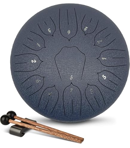新品 ハンドパン 9音 Dマイナー スチール製 バッグ&スタンド付 55cm Amazon | MASH handpan D マイナー ハンドパン 9音 シルバー色 D Minor