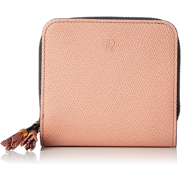 Amazon | [エポイ] ラウンドファスナー二つ折り財布 シキ しろ | 財布