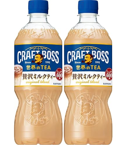 Amazon.co.jp: Suntory Craft Boss Milk Tea, 20.3 fl oz (600 ml