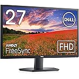 【Amazon.co.jp限定】Dell SE2722H 27インチ モニター ディスプレイ (3年間交換保証/FHD/VA 非光沢/HDMI D-Sub15ピン/傾き調整/AMD FreeSync)