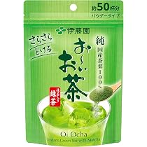 Amazon.co.jp: 伊藤園 おーいお茶 抹茶入り緑茶 粉末 40g チャック付き