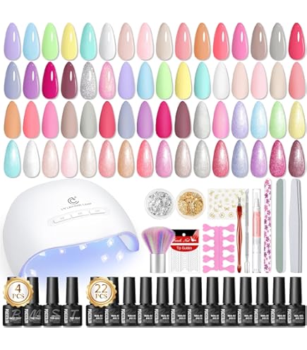 Amazon | Coscelia ジェルネイルセット スターターキット UV/LEDライト