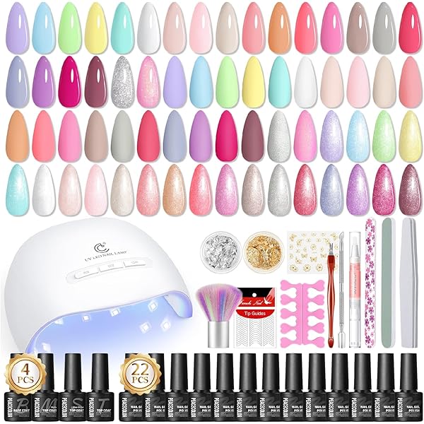 Amazon | Coscelia ジェルネイルセット スターターキット UV/LEDライト