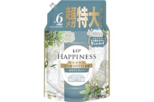 レノア Lenor ハピネス 夢ふわタッチ 柔軟剤 ホワイトティー 詰め替え 1,900mL [大容量]