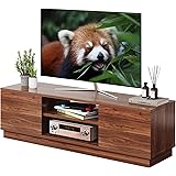 WLIVE テレビ台 ローボード テレビボード 収納 ロータイプ 幅110 高さ33cm tv台 tvボード 43インチ対応 24-47型対応 扉付き 大容量収納スペース ブラウン