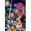花火と東京スカイツリーを眺めるミッキーとミニー ディズニー - 花火と東京スカイツリーを眺めるミッキーとミニー iPhone(640×960)壁紙 3613