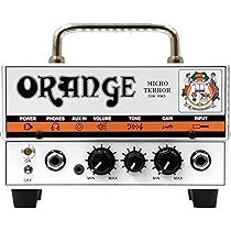 Amazon | ORANGE Micro Terror 20W Mini Guitar Head, Solid State