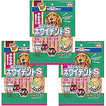 【24袋セット】ホワイデントS 小型犬用 24本入 Amazon.co.jp: ドギーマン ホワイデント S 20本×3袋 犬用 : ペット用品