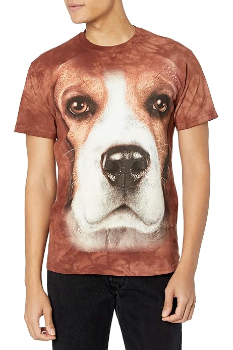 Mountain Men's Big Face Golden T-Shirt 