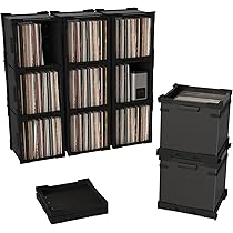 Amazon.co.jp: HumminGuru FlexiCube ビニールレコード収納ボックス