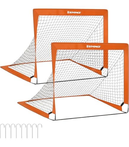 Amazon | PUGG 6フィート ポップアップサッカーゴール