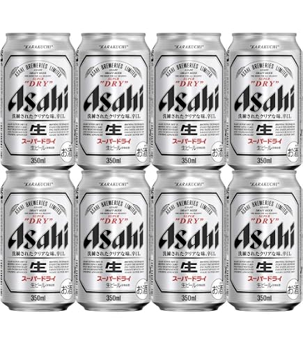 Amazon.co.jp: ビール アサヒ スーパードライ 生ビール 350ml缶×12本