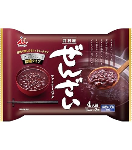 Amazon | 井村屋 無糖のあずき 45g×48袋入 | 井村屋 | おしるこ