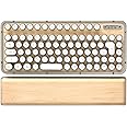 AZIO Bluetooth R.C.K. レトロクラシック・ワイヤレスキーボード メープル MK-RCK-W-02-JP
