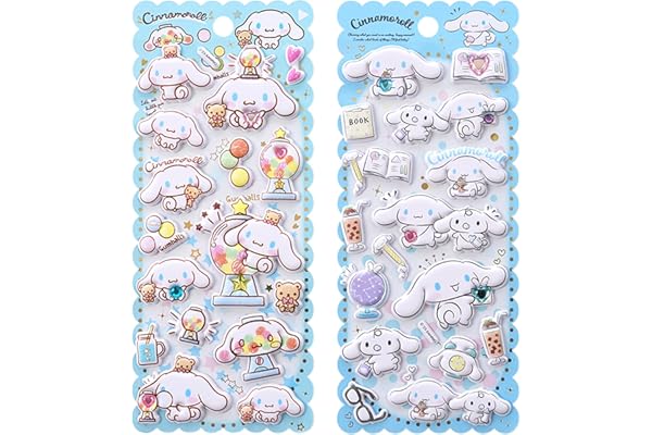 KRGNPLE 2 枚 おはじき ド ぷにぷに もちもち ぷくぷくロップシール 3D 立体 泡綿素材 シール手帳用 DIY 手帳デコ スマホ装飾 かわいい 簡単剥離 丈夫で破れにくい ギフト 人気（セット 106）