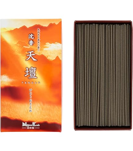Amazon.co.jp: 日本香堂(Nippon Kodo) 伽羅天壇 バラ詰 156×85×34mm