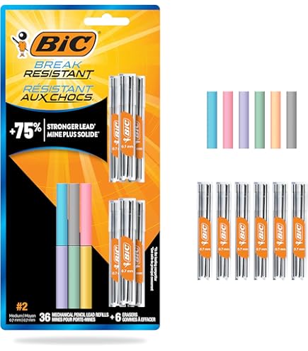 Matita BIC Kids Con Impugnatura Ergonomica – Astuccio Rosa Con Mina 1.3 Mm - 3