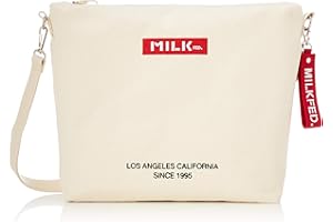 [ミルクフェド] ショルダーバック EMBROIDERED BAR DAILY SHOULDER BAG 103203053017