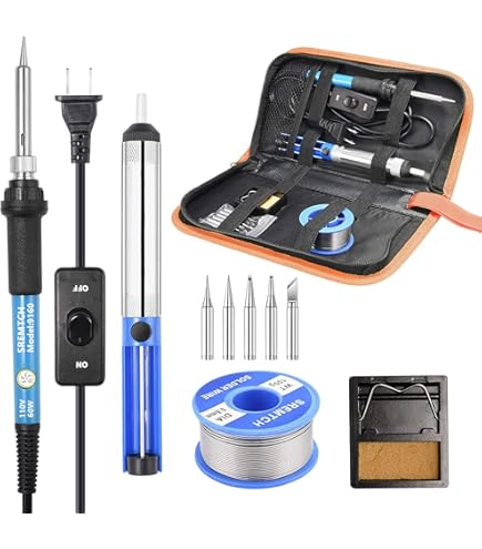 Amazon | Alfawise はんだごて ハンダゴテ 電気はんだごて