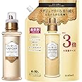 Labon Shiny Moon Floral Green Scent, Charebon Fashionable Detergent, 16.9 fl oz (500 ml) + Labon Fabric Softener, Extra Large, 3x Size, 56.5 fl oz (1,440 ml)