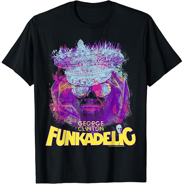 Amazon | ジョージ・クリントン議会 Funkadelic ロゴ Tシャツ