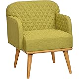 タマリビング(Tamaliving) クローバー ダイニングチェア ソファダイニング 1人掛け 1人用 グリーン [チェア単品] 50003406