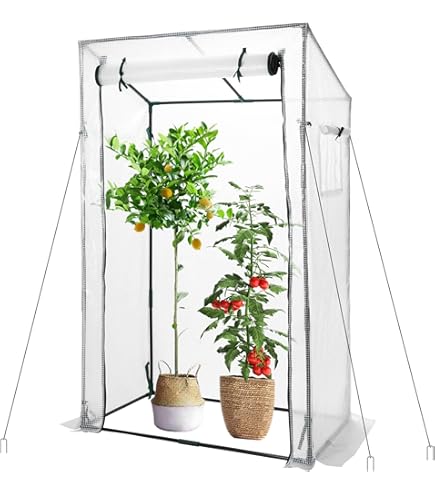 Amazon.co.jp: WORTH ビニール温室 ビニールハウス 家庭菜園 簡易