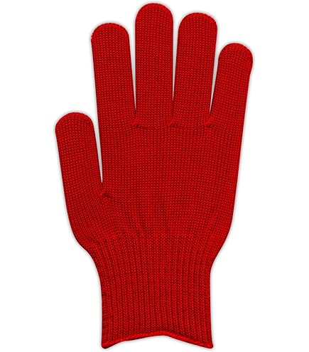 Amazon.co.jp: カラー手袋（10ゲージ編み） 青 10組セット : 産業