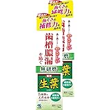 【まとめ買い】生葉(しょうよう) 無研磨タイプ 歯槽膿漏を防ぐ 薬用ハミガキ 和漢ハーブの香味 95g ×2個 (めがねクリーナ付) 【医薬部外品】