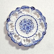 飾り皿　　アート 箔一 飾り皿 / はくいち 飾り皿 風神雷神 - インテリア・家具